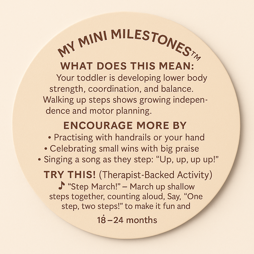 Mini Milestones 18-24 months