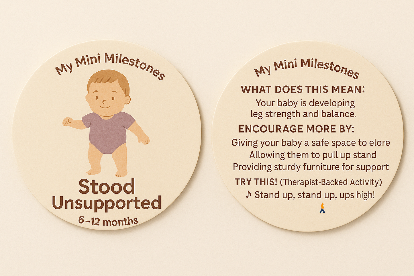 Mini Milestones 6-12 months