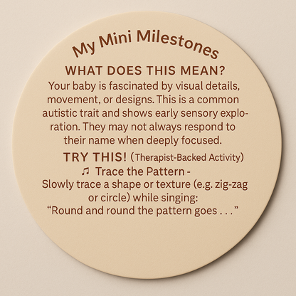 Mini Milestones 0-12 months (neurodiverse)