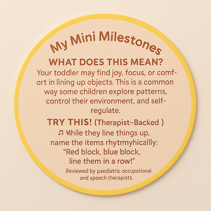 Mini Milestones 12-24 months (neurodiverse)