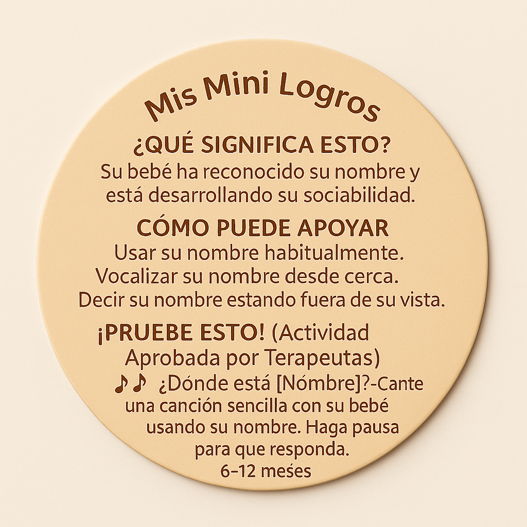 My Mini Milestones Bundle (0-24 months) Spanish edition